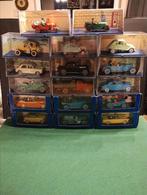 kuifje - herge : 17 miniatuur auto's 2002 blauwe versie., Ophalen of Verzenden, Kuifje, Zo goed als nieuw