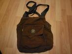 Bruine kipling handtas, Handtassen en Accessoires, Tassen | Schoudertassen, Ophalen of Verzenden, Gebruikt, Bruin, Kipling