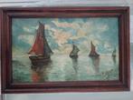 Marine olieverf schilderij, Antiek en Kunst, Ophalen