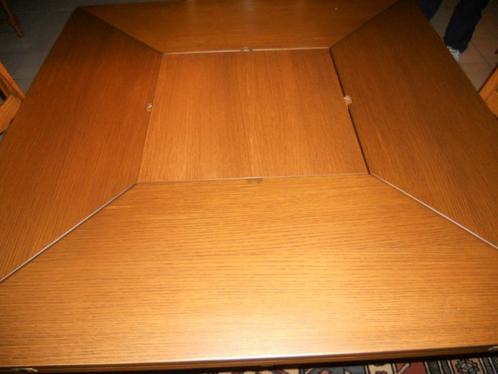 CIRKANT DESIGN EETTAFEL 4/8 p - PERFECTE STAAT, Huis en Inrichting, Tafels | Eettafels, Zo goed als nieuw, Eikenhout, Ophalen