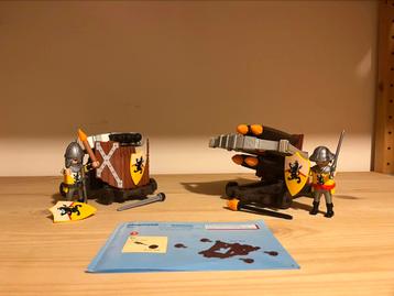 Playmobil ballista valken-& leeuwenridders - Set 4868 + 4867 beschikbaar voor biedingen