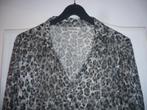 Bloesje tijgerprint - maat 50 - als nieuw !, Overige kleuren, Blouse of Tuniek, Ophalen of Verzenden, Zo goed als nieuw