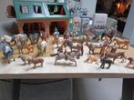 Schleich paardenverzameling met toebehoren te koop als nieuw, Verzamelen, Ophalen