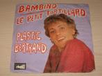 disque vnyl 45 tours plastic bertrand bambino, Ophalen of Verzenden, 1960 tot 1980, Zo goed als nieuw