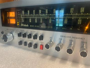 McIntosh - Mac4100 Stereoreceiver | GEREVISEERD | RUILEN MAG beschikbaar voor biedingen