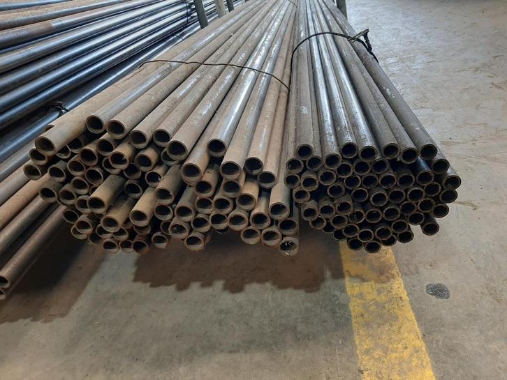 Stalen buizen 17 - 27 - 34 - 42 - 48 mm - wanddikte 3 mm, Doe-het-zelf en Bouw, Metalen, Zo goed als nieuw, IJzer, Ophalen