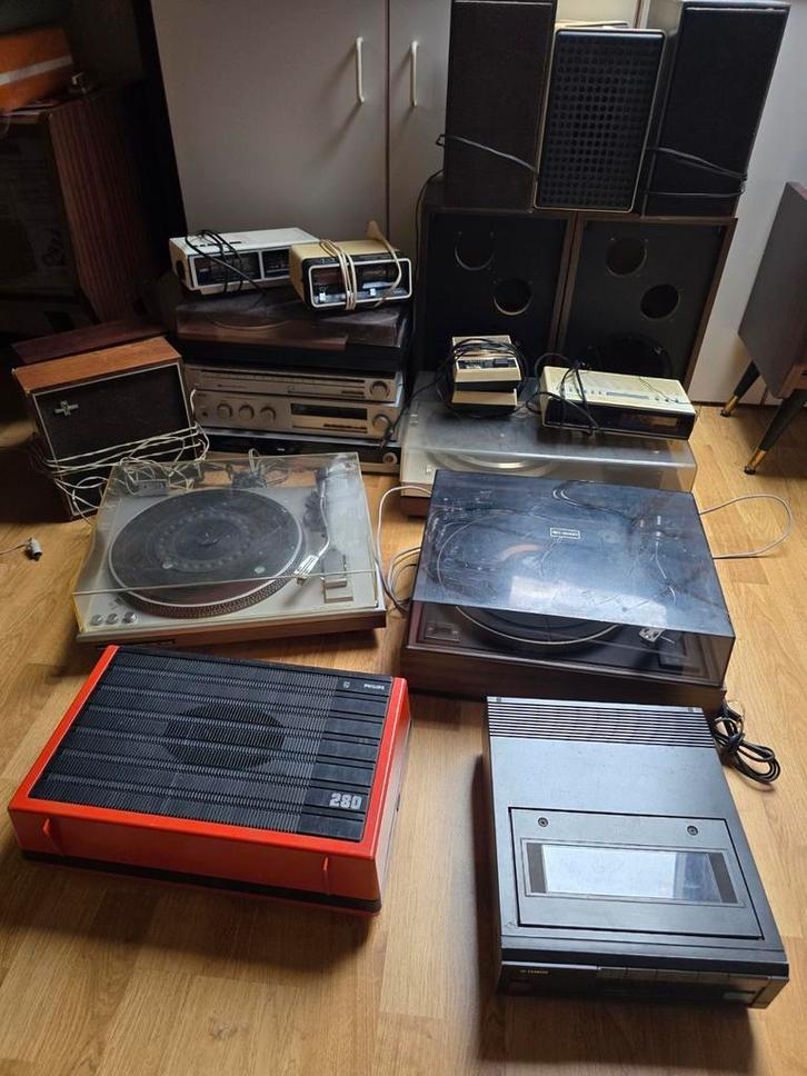 Vintage audio, Antiek en Kunst, Antiek | Tv's en Audio, Ophalen