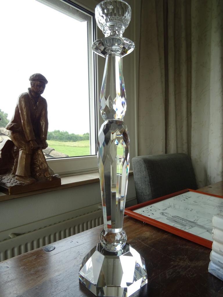 Chandelier grand chandelier cristal design chandelier 48cm, Autres couleurs, Comme neuf, Autres matériaux, Chandelier