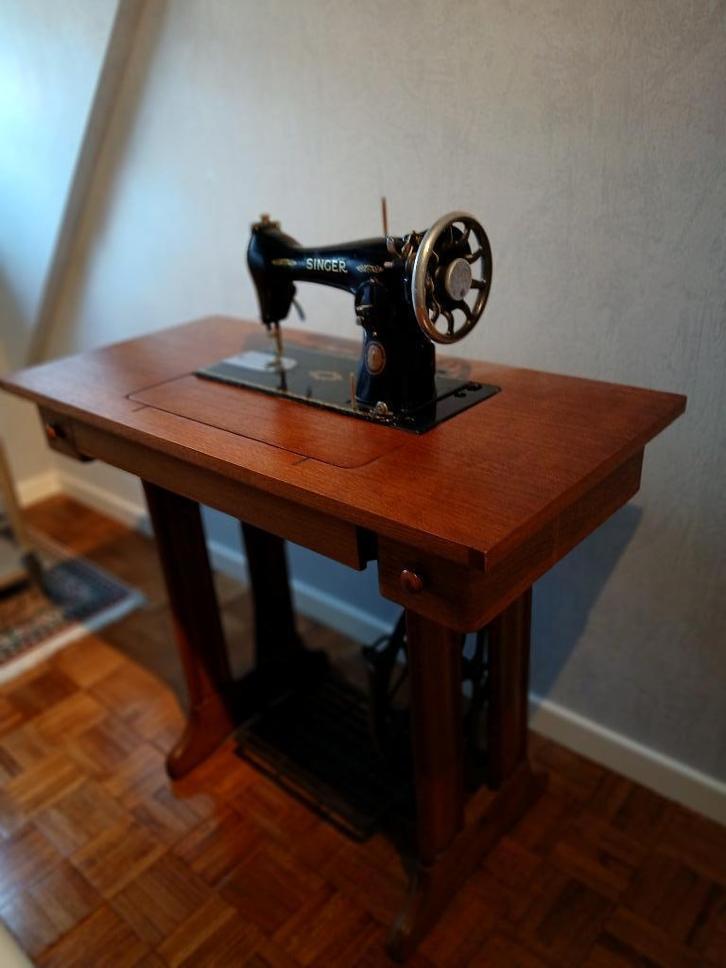 Antieke SINGER naaimachine, Antiek en Kunst, Antiek | Naaimachines, Ophalen