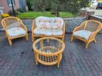 Rotan lounge, Tuin en Terras, Tuinsets en Loungesets, Ophalen, Gebruikt, Rotan