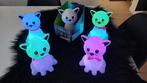 Poes nachtlampje wit met automatisch led kleuren wijziging, Ophalen of Verzenden, Nieuw, Lamp