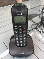 téléphone sans fil DORO PHONE EASY 100W Noir, Télécoms, Téléphones fixes | Combinés & sans fil, Comme neuf, Enlèvement ou Envoi