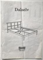 Cadre de lit IKEA Dalselv 160 x 200, Maison & Meubles, Chambre à coucher | Lits, 160 cm, Queen size, Bois, Enlèvement