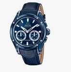 Jaguar Smartwatch J961/1, Leer, Staal, Polshorloge, Zo goed als nieuw