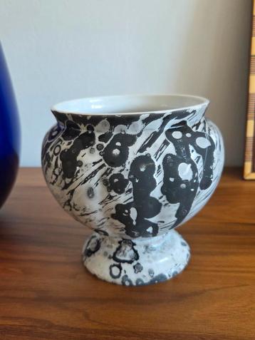 Vase/bol - motif noir et blanc, Enlèvement ou Envoi