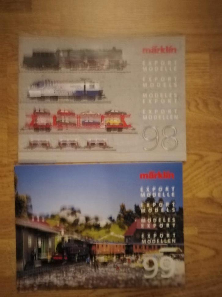 Prospectus Marklin divers, Hobby en Vrije tijd, Modeltreinen | H0, Gebruikt, Boek, Tijdschrift of Catalogus, Wisselstroom, Märklin