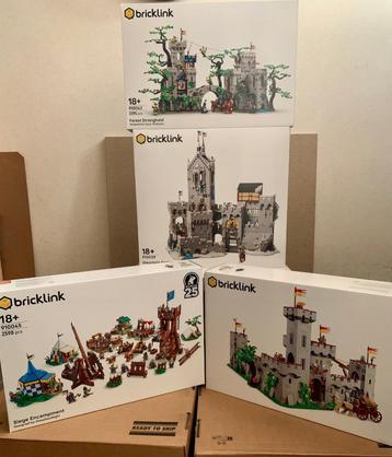 LEGO Bricklink 910029 + 910043 + 910045 + 910047 + GWP NIEUW beschikbaar voor biedingen