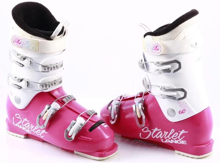 33 34 EU kinder skischoenen LANGE STARLET 60 2022, Sport en Fitness, Skiën en Langlaufen, Gebruikt, Schoenen, Ski, Carve, Ophalen of Verzenden