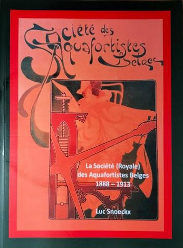 Livre Société des Aquafortistes belges (gravures)