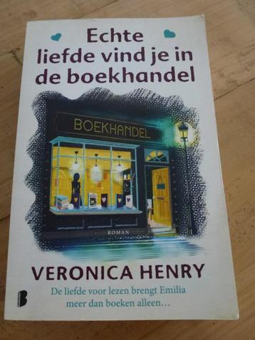 Supermooie roman "Echte liefde vind je in de boekhandel" V.H beschikbaar voor biedingen