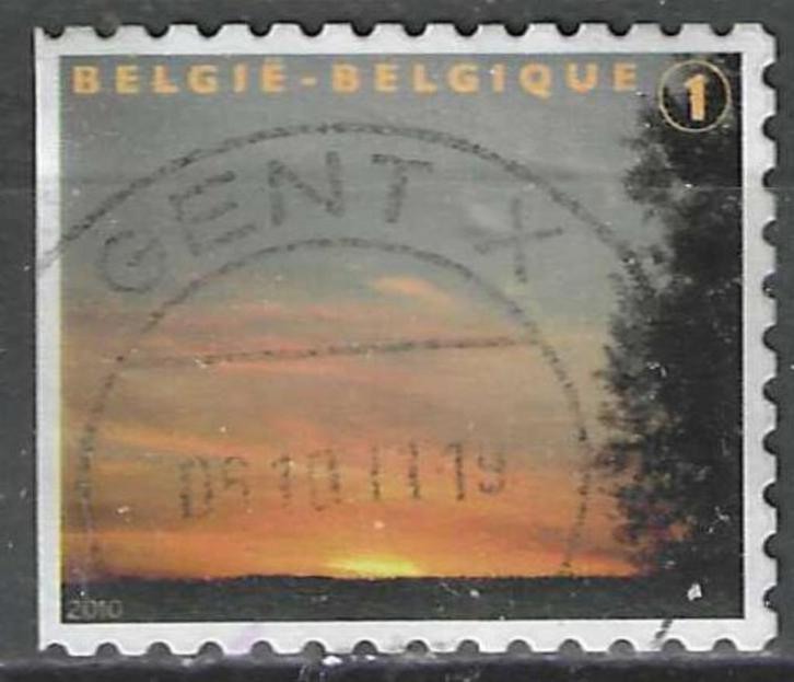 Belgie 2010 - Yvert 3965 /OBP 3984 - Rouwzegel (ST), Postzegels en Munten, Postzegels | Europa | België, Gestempeld, Gestempeld