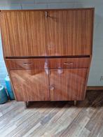 Mooie vintage hoogglans secretaire, Ophalen, Zo goed als nieuw