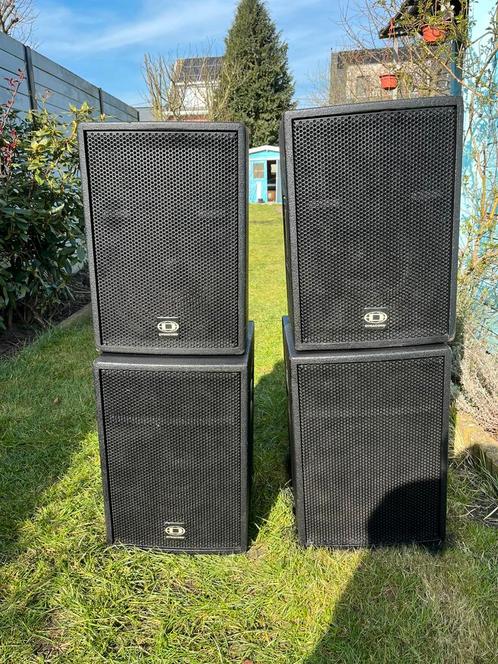 Dynacord 12-1/12-1 CP Speaker, Audio, Tv en Foto, Luidsprekerboxen, Gebruikt, Complete surroundset, 120 watt of meer, Overige merken