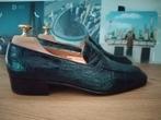 Antonio Grand Bottier Genève  alligator herenschoenen 42, Loafers, Zo goed als nieuw, Antonio Grand Bottier, Verzenden