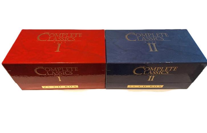 Collection complète des classiques Vol. I & 2 Box 2 x 25 CD, CD & DVD, CD | Classique, Utilisé, Coffret, Enlèvement ou Envoi