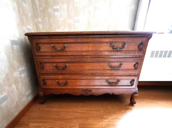 Grote opbergkist / LOUIS XV stijl, Antiek en Kunst, Antiek | Meubels | Stoelen en Sofa's, Ophalen