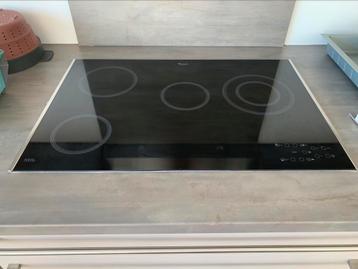 Kookplaat whirlpool, Electroménager, Tables de cuisson, Enlèvement, Comme neuf