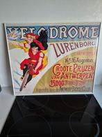 Poster fietsen gratis, Ophalen, Zo goed als nieuw