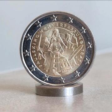 2024, Germany , J, 2 Euro Commemorative Coin     beschikbaar voor biedingen
