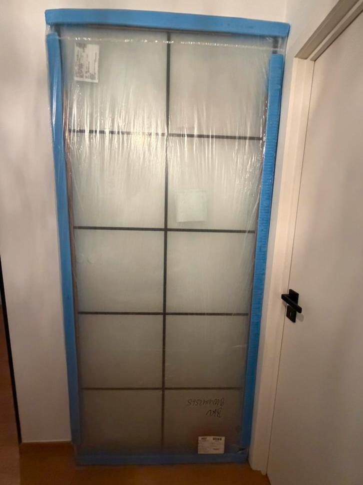 Glazen deur „Industriële glasstijl” — NIEUW —, Doe-het-zelf en Bouw, Overige Doe-Het-Zelf en Bouw, Nieuw, Ophalen