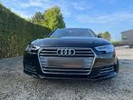 Audi A4 AVANT 2.0TDI 190PK S-line, Auto's, 4 cilinders, A4, Zwart, Leder