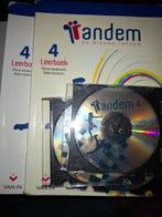 Tandem 4 avec 3 Cd, Boeken, Schoolboeken, Ophalen, Gelezen, ASO, Nederlands