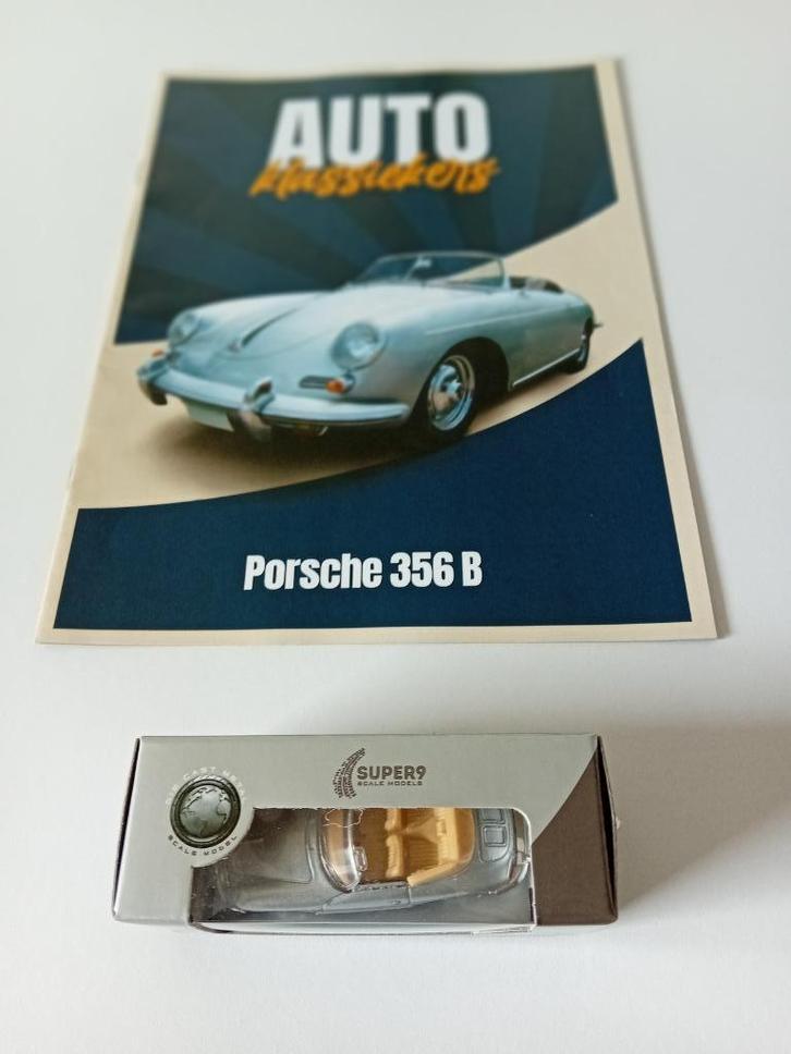 Welly 1:60 schaal PORSCHE 356 B, Hobby en Vrije tijd, Modelauto's | Overige schalen, Nieuw, Auto, Ophalen of Verzenden