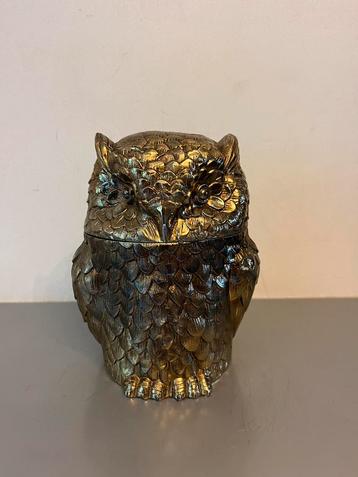 Vintage Italiaanse ijsemmer uil Mauro Manetti ‘Owl’ beschikbaar voor biedingen