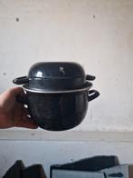 Lot mosselpotten met deksel, Huis en Inrichting, Keuken | Potten en Pannen, Ophalen