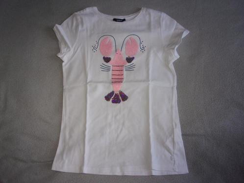 Mooi meisjes t - shirt. Maat 140., Kinderen en Baby's, Kinderkleding | Maat 140, Zo goed als nieuw, Meisje, Shirt of Longsleeve