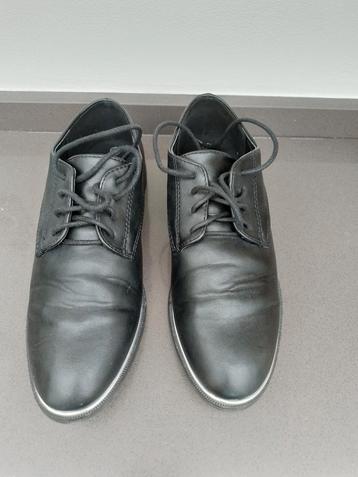 Zwarte schoenen met zilver maat 38