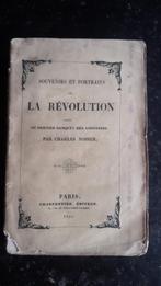 Charles Nodier - Souvenirs et portraits de la révolution, Gelezen, Europa, Ophalen of Verzenden, 17e en 18e eeuw