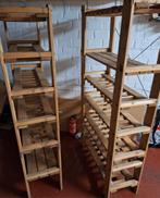 2 solides étagères en bois, Enlèvement, Utilisé