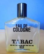 Gentlemen Tobacco Eau de Cologne-fles van Florel Paris,, Verzamelen, Ophalen of Verzenden, Gebruikt, Parfumfles