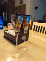 2 coupes à champagne "cristal de Paris", Enlèvement, Neuf