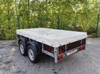 Dubbelas 750kg 130x255cm, Ophalen, Zo goed als nieuw
