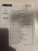 dampkap Zanussi nieuwstaat, Ophalen