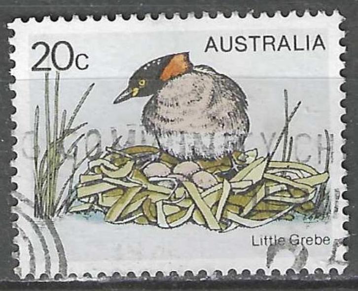 Australie 1978 - Yvert 637 - Vogels bij hun nest (ST), Postzegels en Munten, Postzegels | Oceanië, Gestempeld, Verzenden