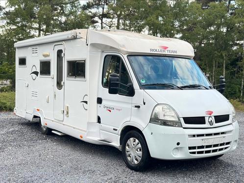 Renault 3.0CDTI  Roller Team Trigano 3+1PL Maar 129.000Km, Caravans en Kamperen, Mobilhomes, Particulier, Half-integraal, tot en met 2