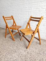 Vintage houten klapstoelen, Hout, Ophalen